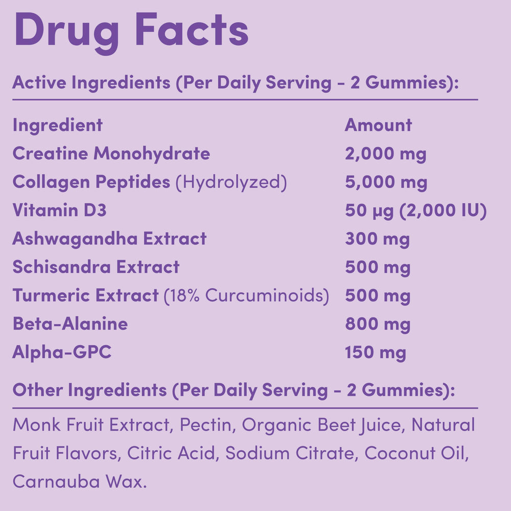 Terramed Just Think Comfort GynoCare gummies close-up highlight vegan texture for menopause support.