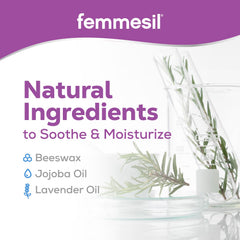 Femmesil ointment closeup with smooth texture for easy application