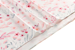 Terriboo floral blanket with matching headband set ideal for newborn photography sessions.