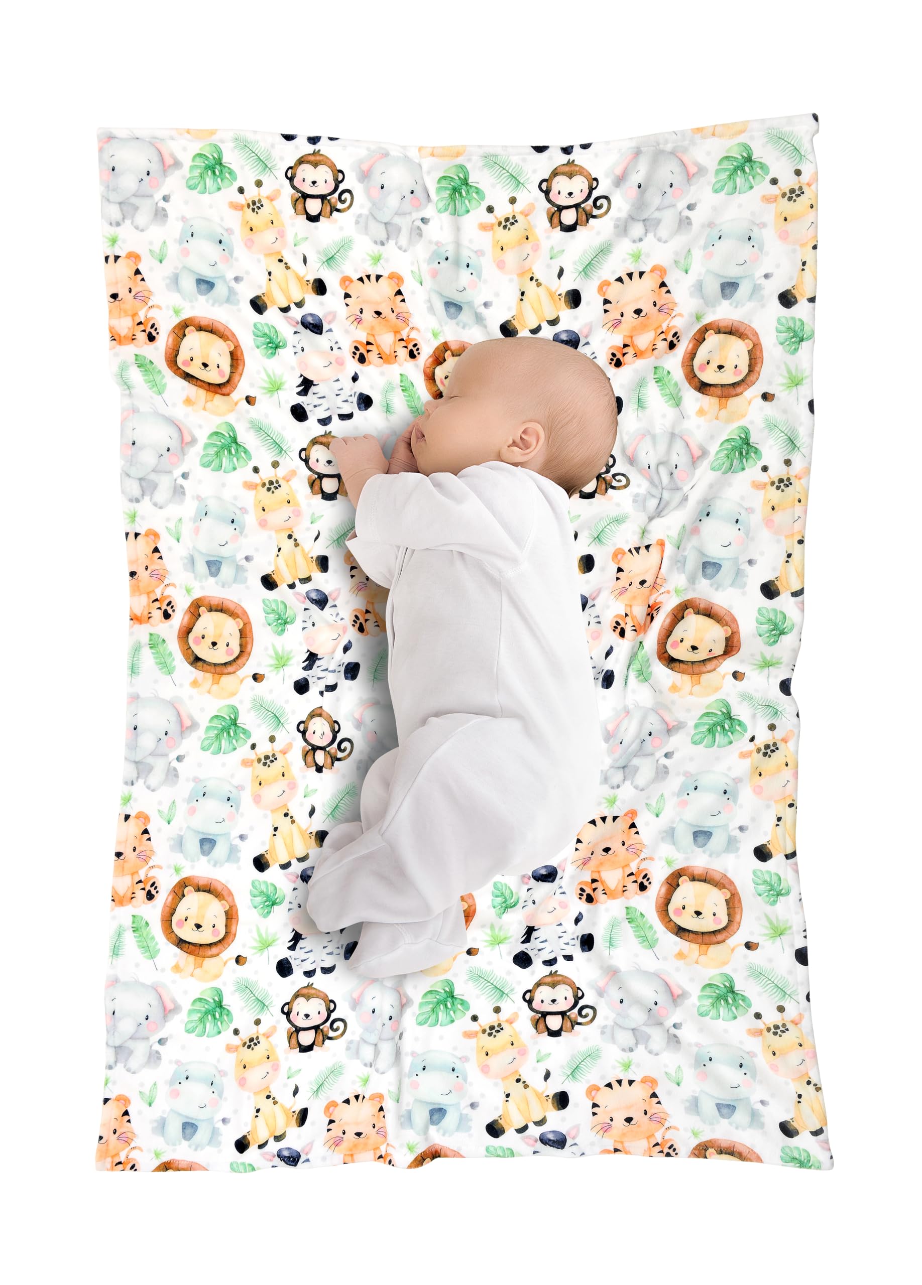 Terriboo Mink Baby Blanket machine washable for easy care.