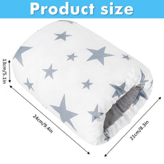 TEUOPIOE arm pillow provides comfortable arm support for longer feeding moments