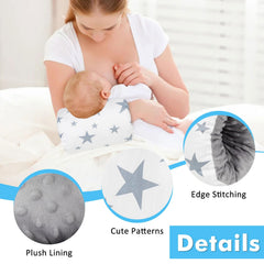 TEUOPIOE bottle feeding with proper angle using the arm pillow