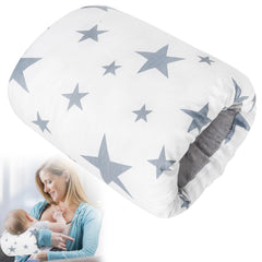 TEUOPIOE baby feeding arm pillow shows soft cotton surface for gentle contact