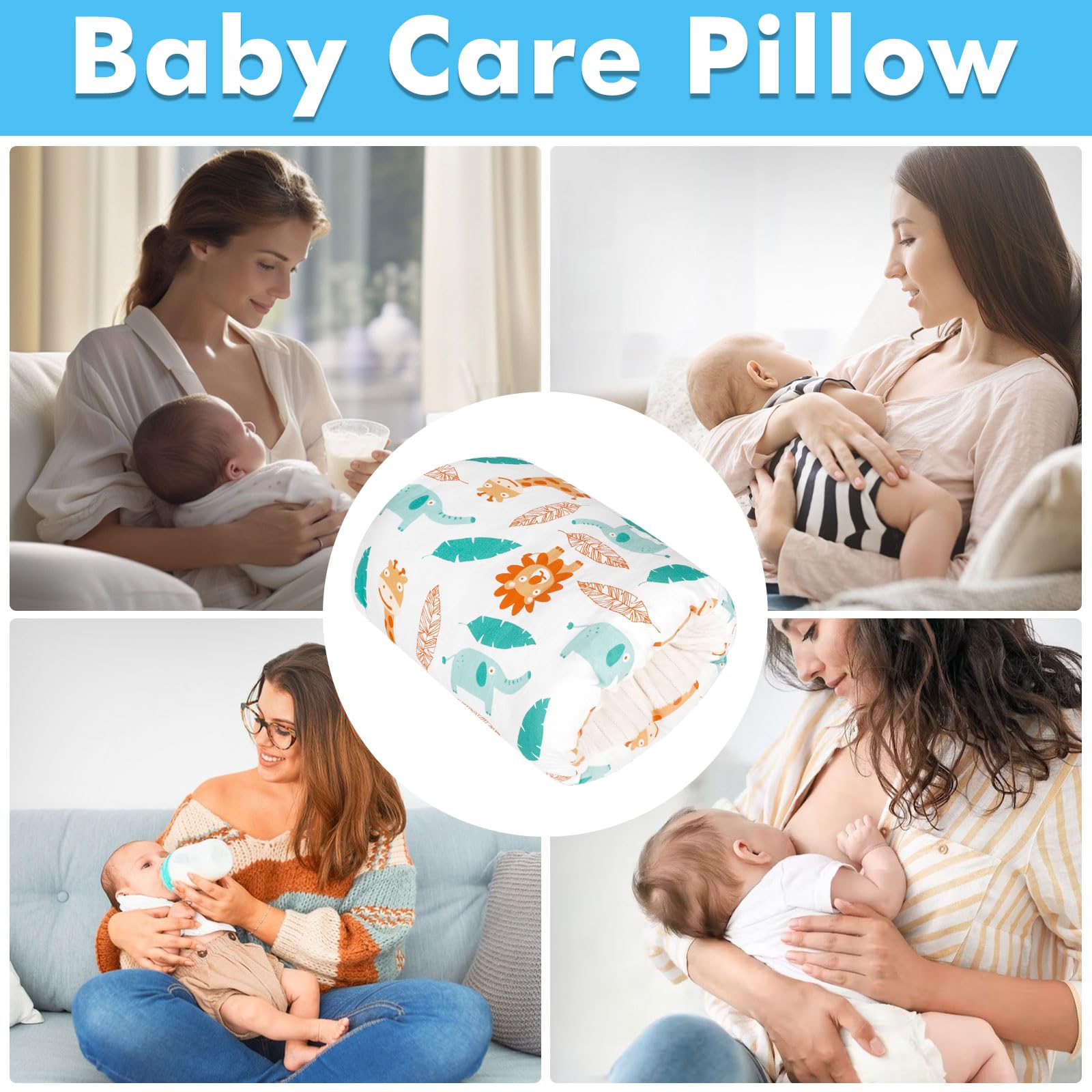 TEUOPIOE washable nursing pillow is simple to clean and maintain hygiene.