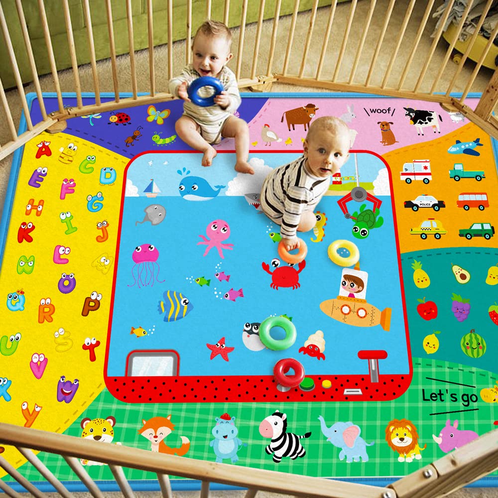 TEYTOY educational tummy time mat supports developmental exploration.