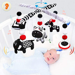 teytoy High-contrast animals and shapes capture newborn attention.