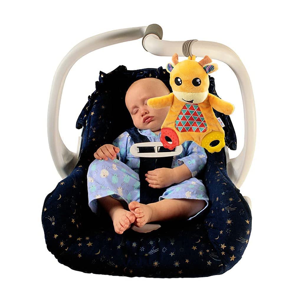 Teytoy Deer snuggle blanket provides comforting security during naps.