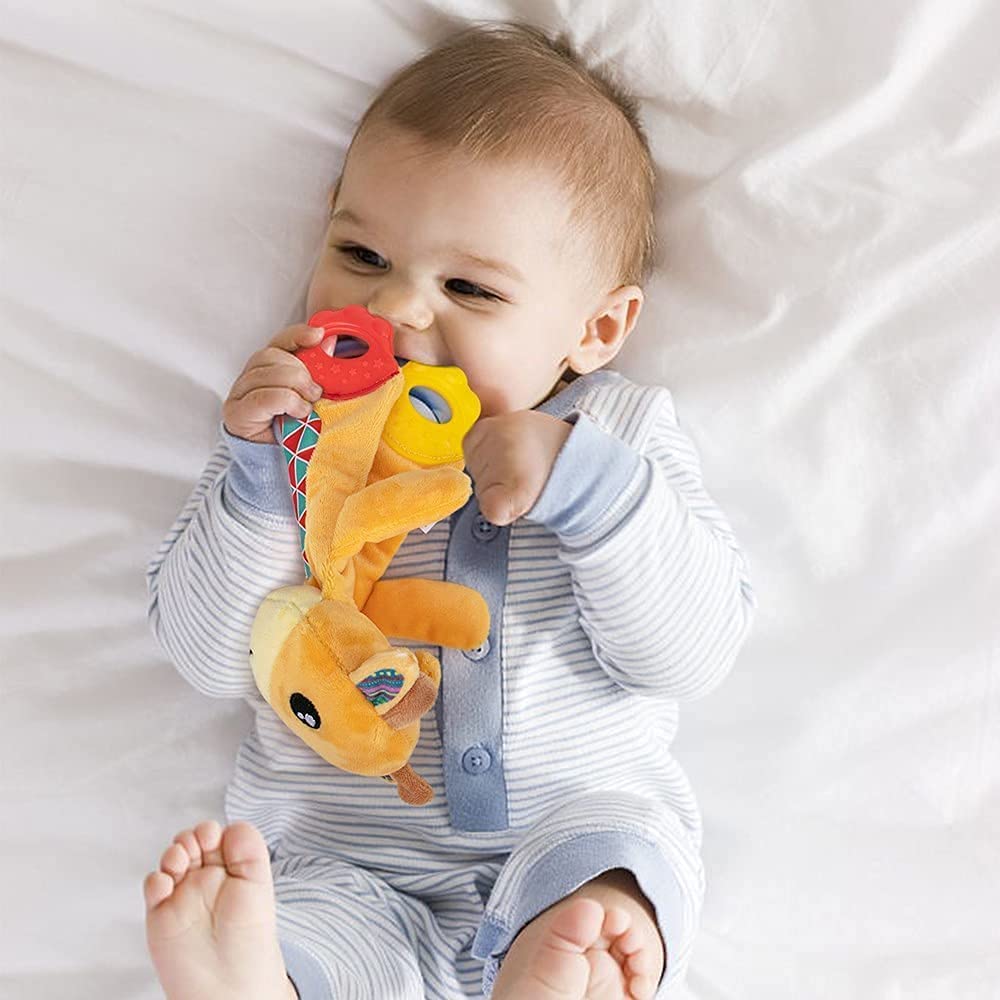 Teytoy Owl saliva towel offers cozy drool-friendly comfort at nap time.