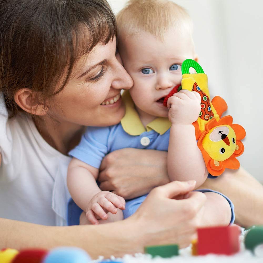 Teytoy safe plush teether for infants and toddlers