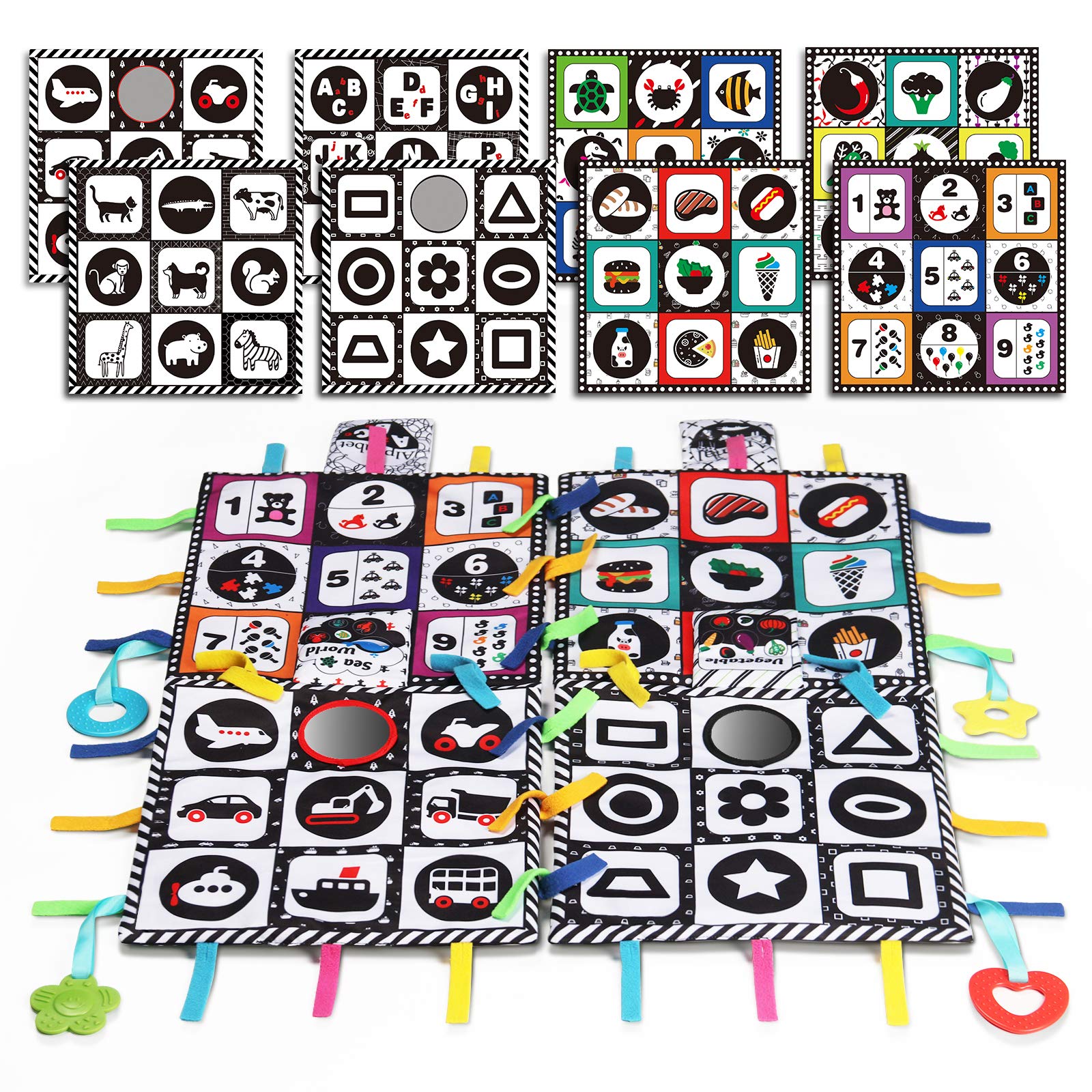 Teytoy tummy time mat with animal theme for playful sensory exploration.