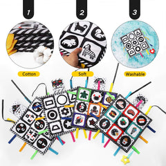 Teytoy tummy time mat with food theme to spark curiosity during play.