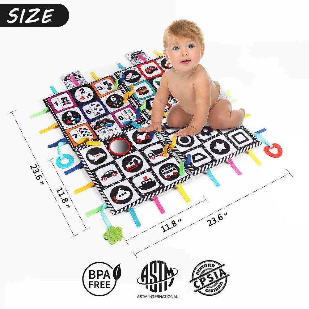 Teytoy tummy time mat with sea world theme offers varied textures.