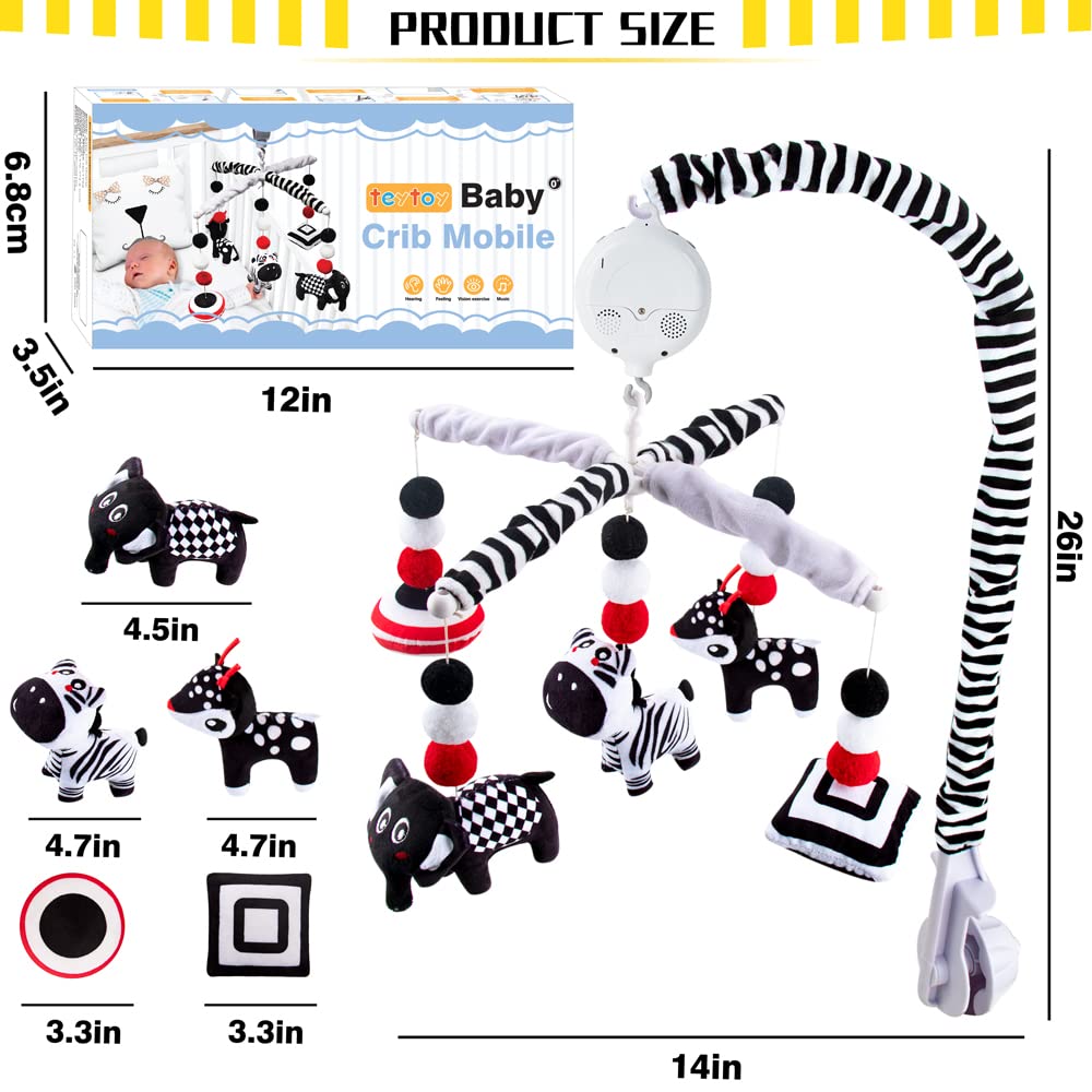 teytoy Gift-ready black-and-white baby mobile for celebrations.