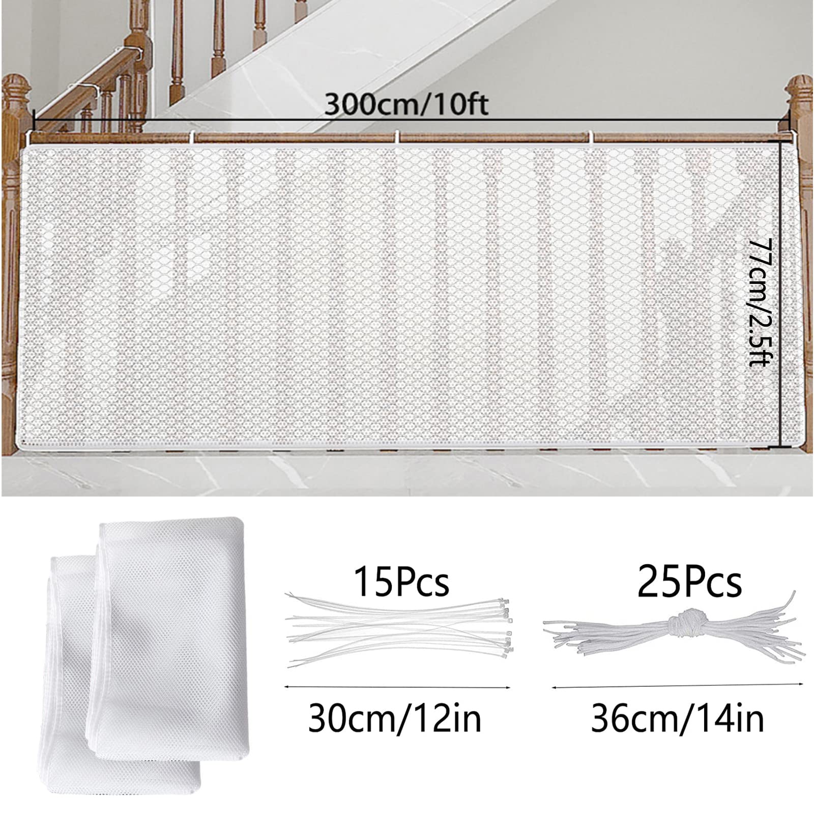 TEZONG easy-install rail net installs without tools for quick protection.