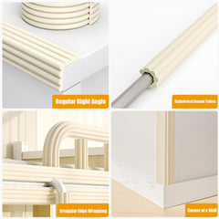 TFXXSJWY anti-collision strip with 3M adhesive securely bonds edges.