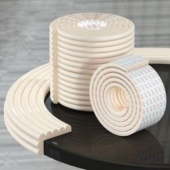 TFXXSJWY edge protector on a 6.5ft table edge cushions impact for families.