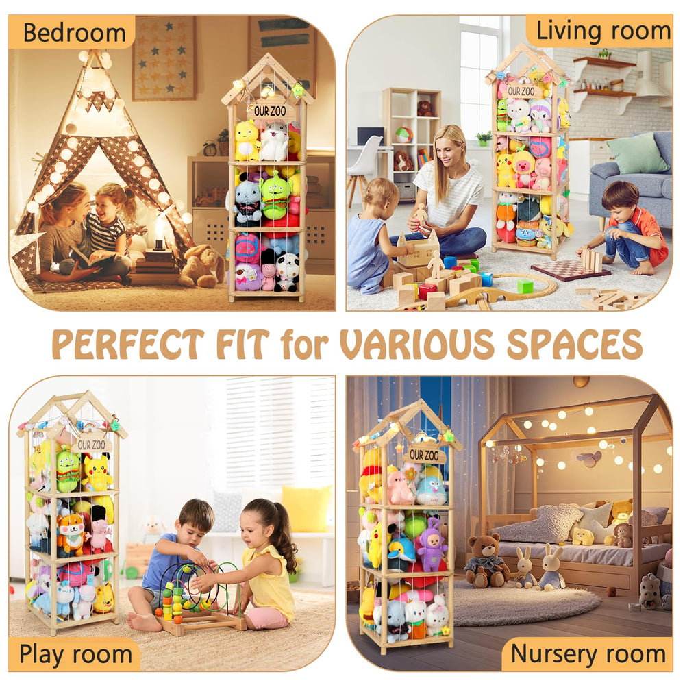 TGS premium pine wood finish is durable and child-safe for nurseries.