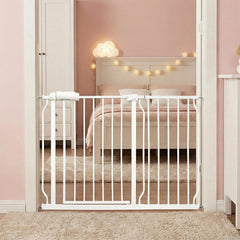 Thasamm extra-wide gate extensions widen doorways for stairs and hallways