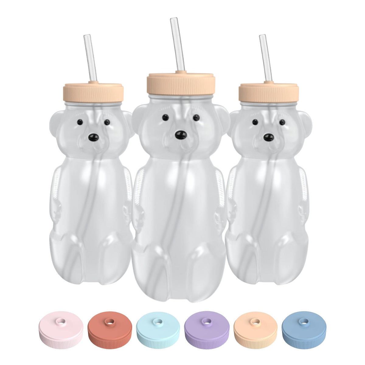 The 730 Project Honey Bear Cup with lid safety for safer on-the-go sipping.