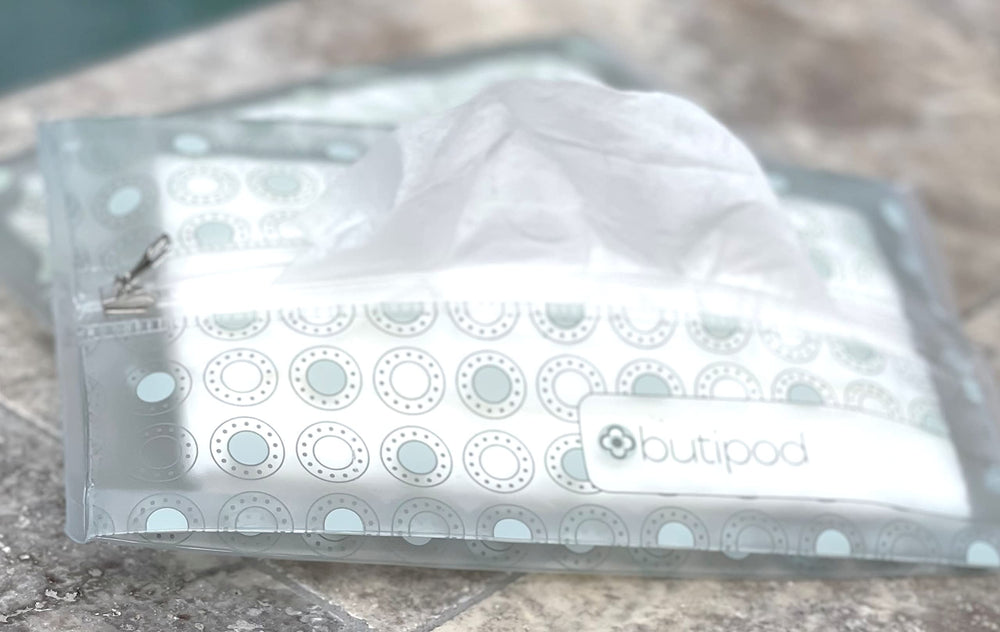 The Buti-Bag Co lightweight, handbag-friendly design.