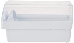 The First Years Breastflow freezer drawer extended holds ten bags within reach.