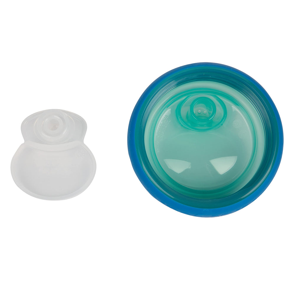 The First Years Pinkfong dishwasher-safe sippy cup simplifies cleanup