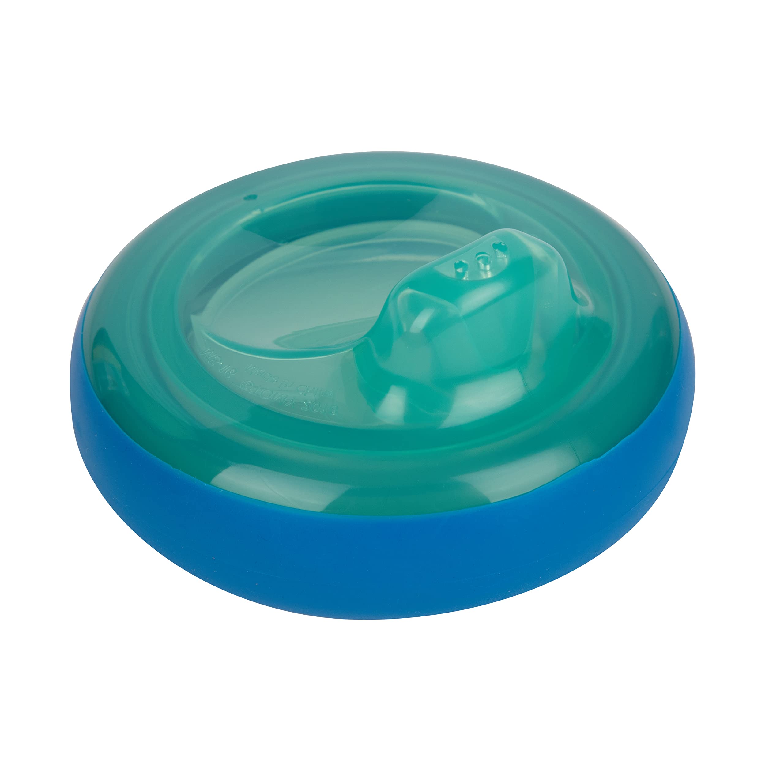 The First Years Pinkfong DropGuard bumper protects lid from drops