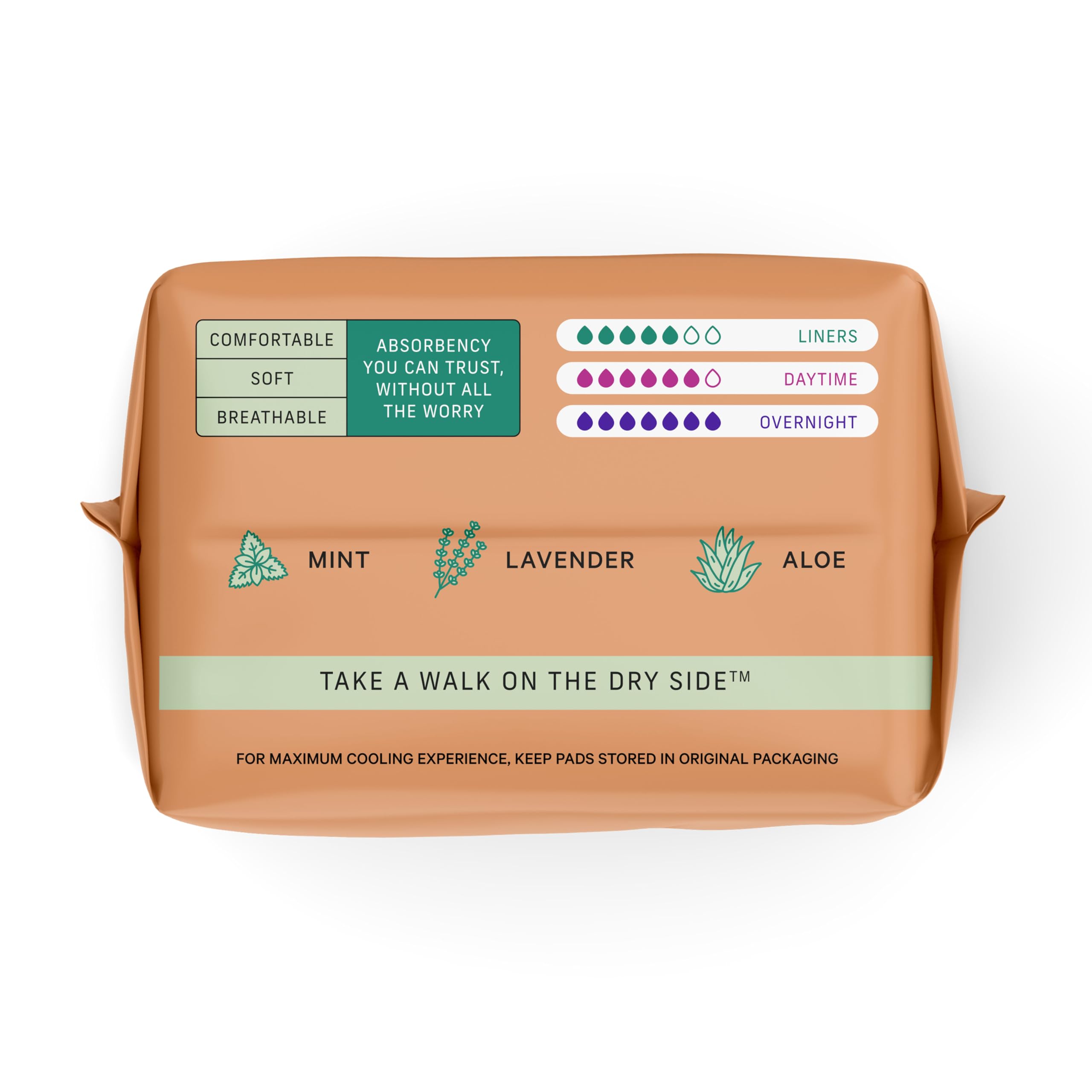 The Honey Pot 80ct postpartum essentials image shows practical feminine care.