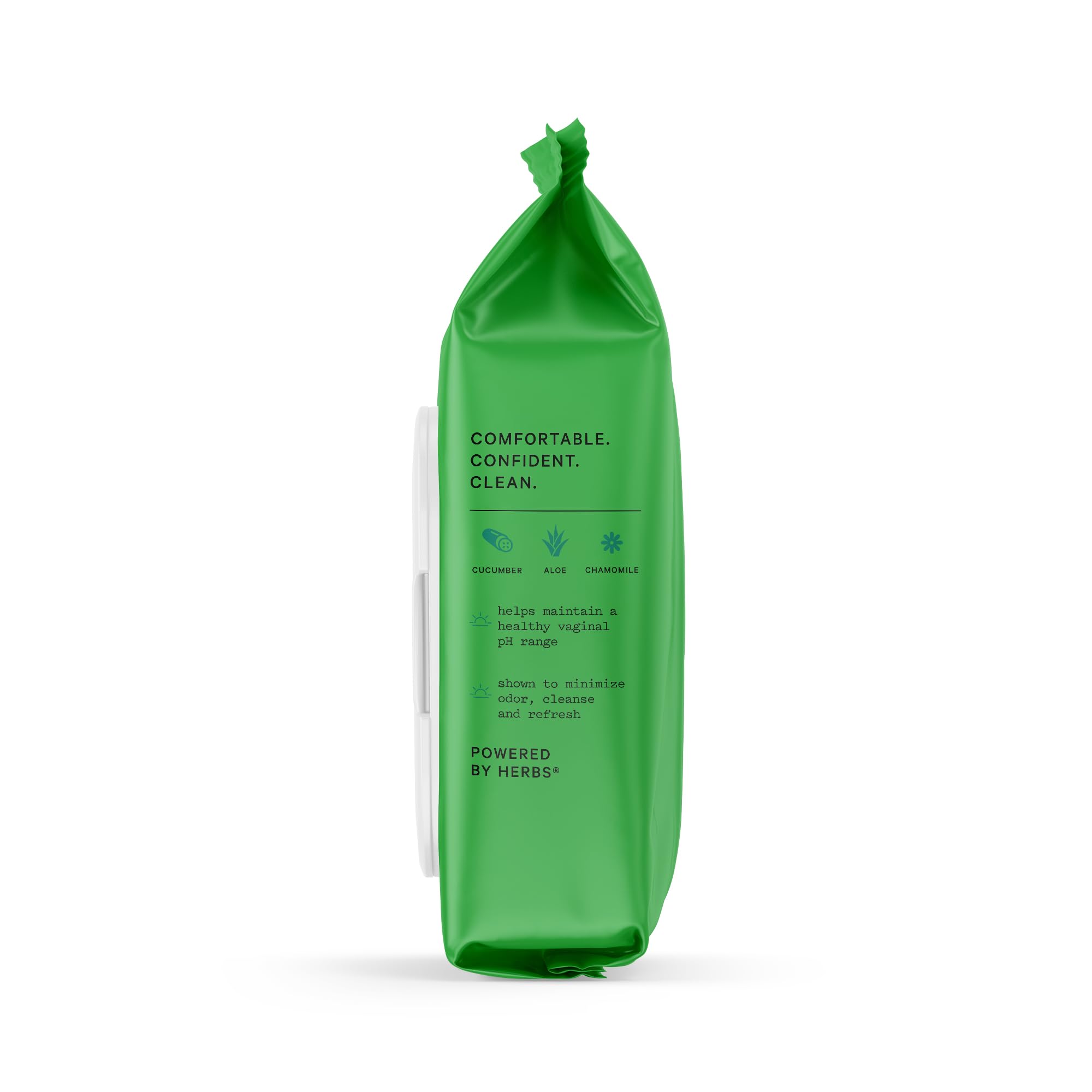 Use on face with The Honey Pot cucumber aloe wipes