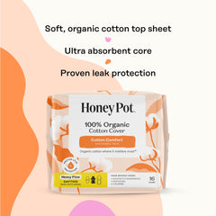 The Honey Pot Company non-herbal daytime pad emphasizes gentleness and comfort