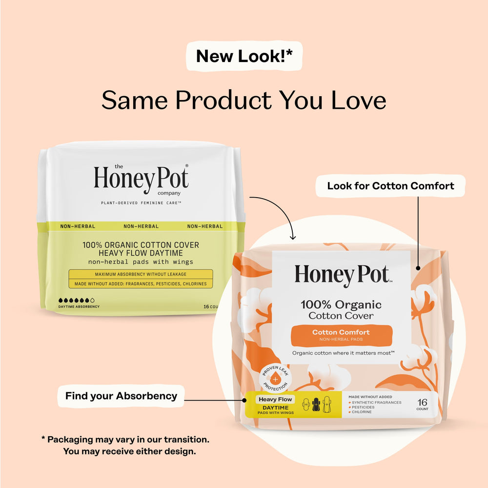 The Honey Pot Company organic cotton cover closeup shows soft, breathable surface