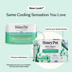 The Honey Pot Company organic cotton cover provides breathable comfort.