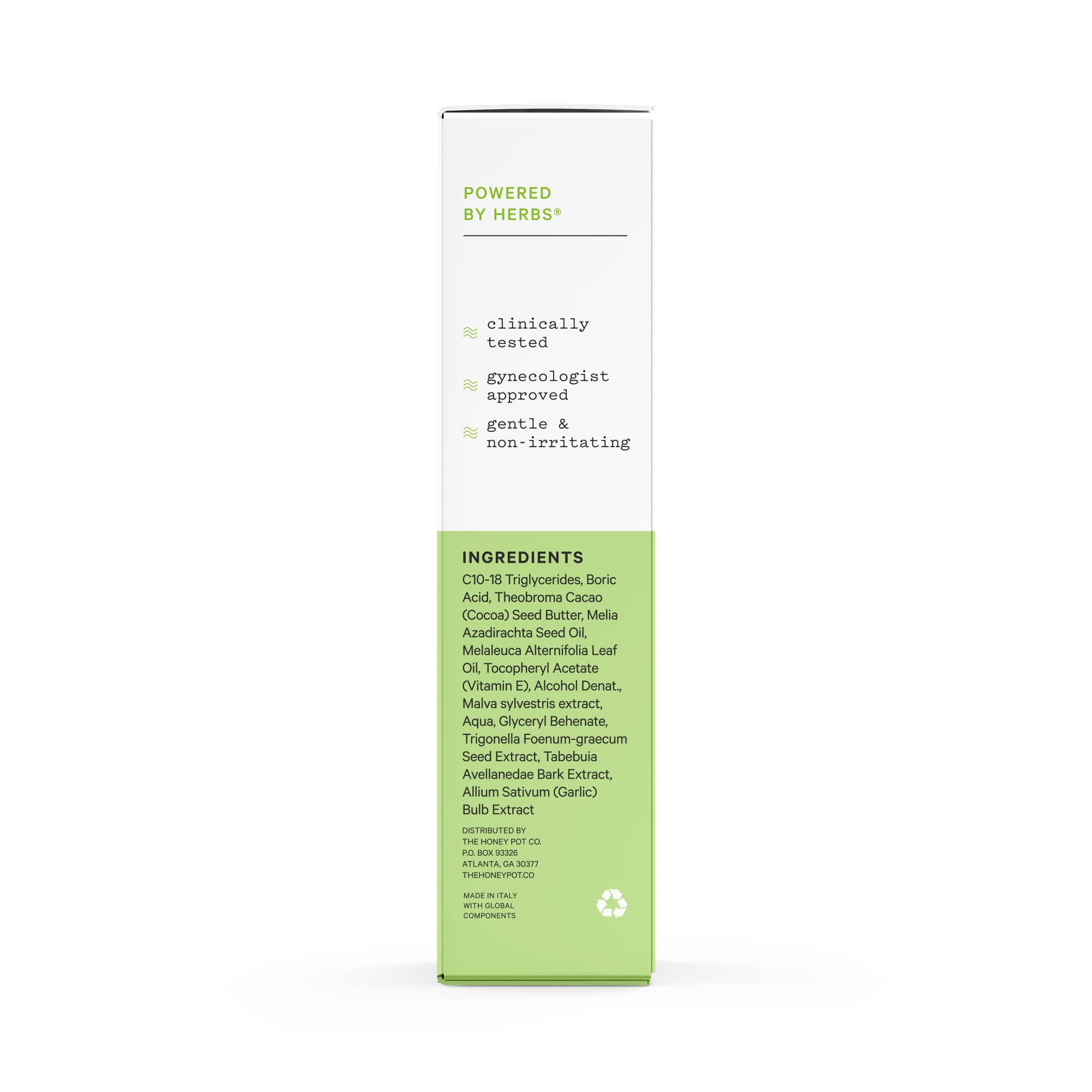 Tea tree oil illustration reflects balancing the vaginal environment