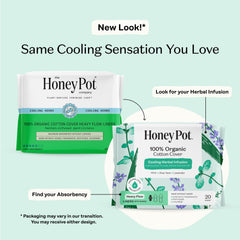 The Honey Pot organic cotton cover closeup highlighting breathable, comfortable materials.