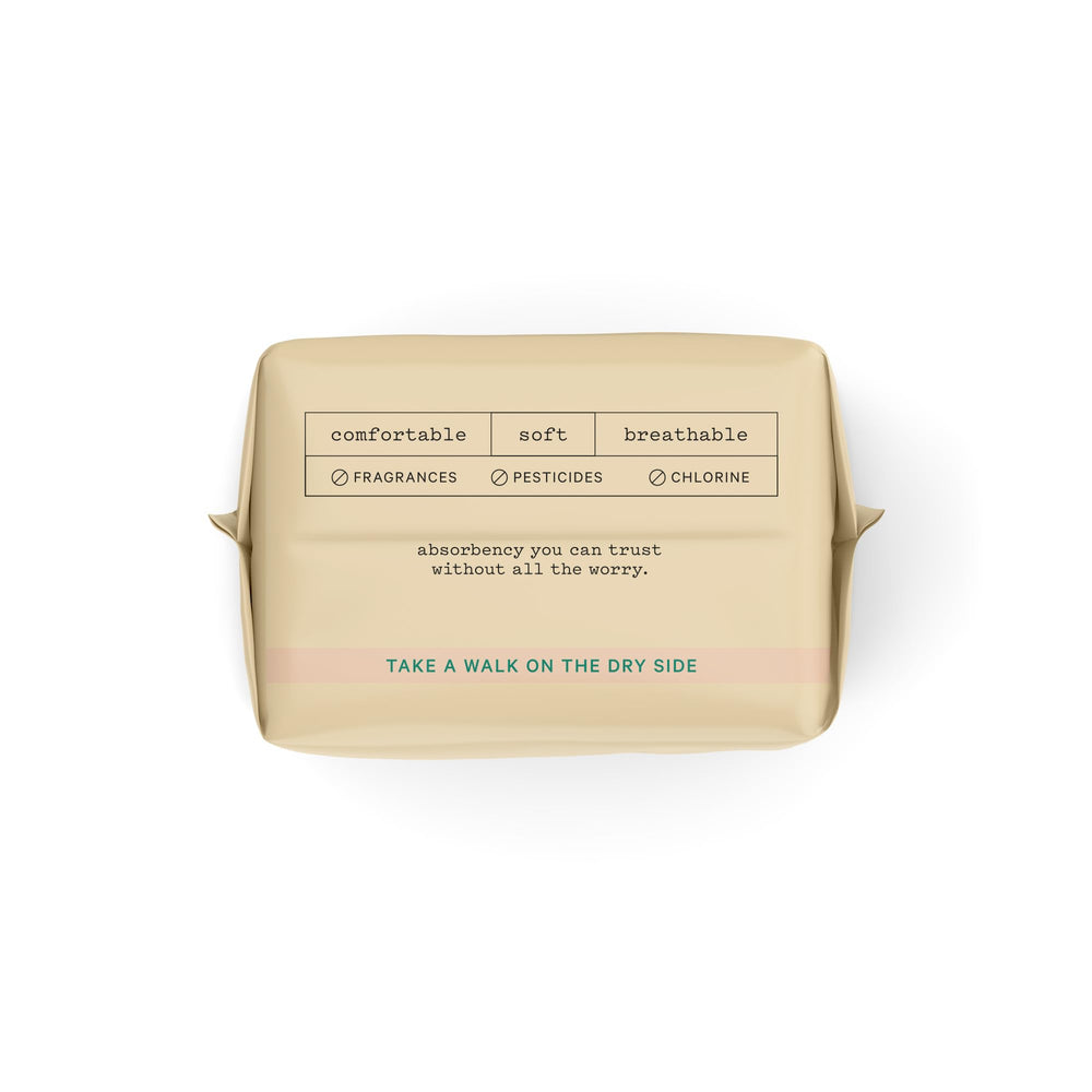 The Honey Pot Pads with Wings wear discreetly under clothes for confidence.