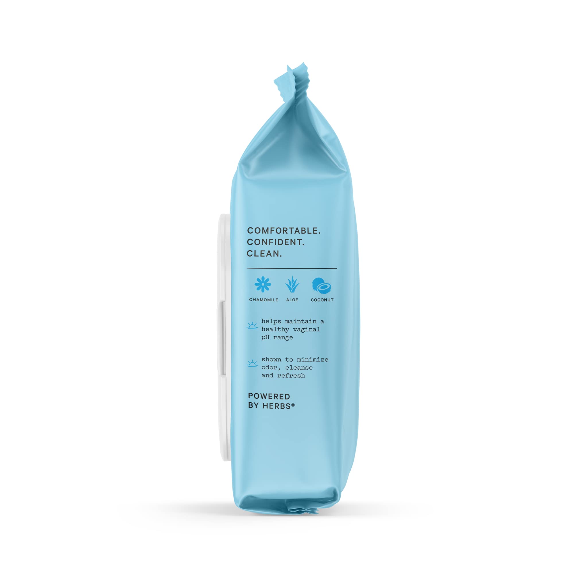 The Honey Pot Sensitive Feminine Wipes soothing detail with natural moisture notes.