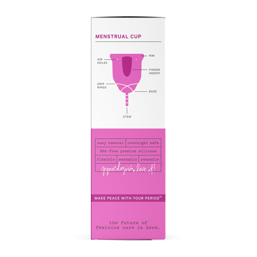 The Honey Pot Size 1 for light to medium flow, comfortable wear.