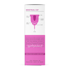 The Honey Pot Size 1 for light to medium flow, comfortable wear.