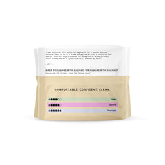 The Honey Pot Ultra-Absorbent Pulp Core detail supports day-long dryness.