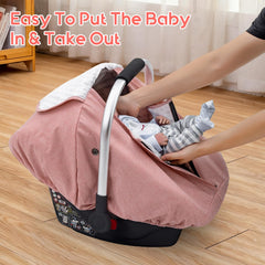 The Kenkyo 360° ventilation promotes fresh air without exposing baby.