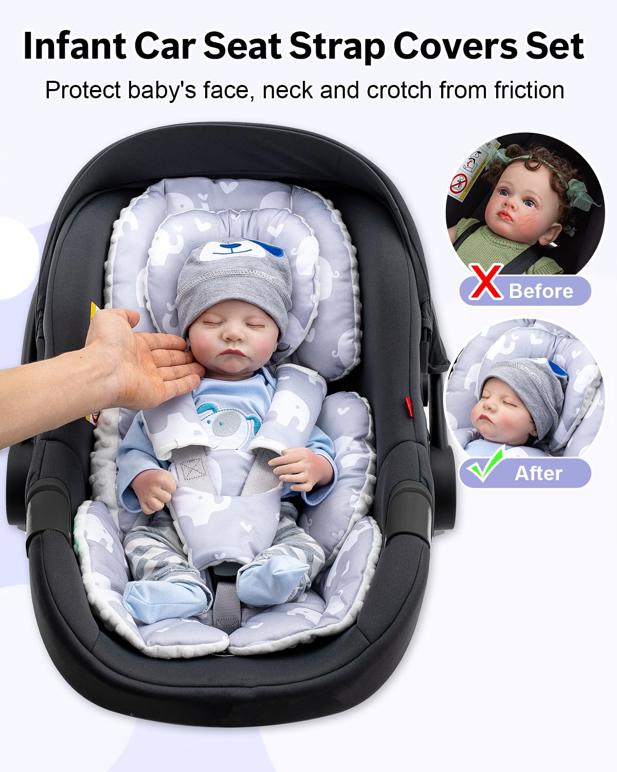 The Kenkyo car seat cushion is compatible with major brands for easy setup.