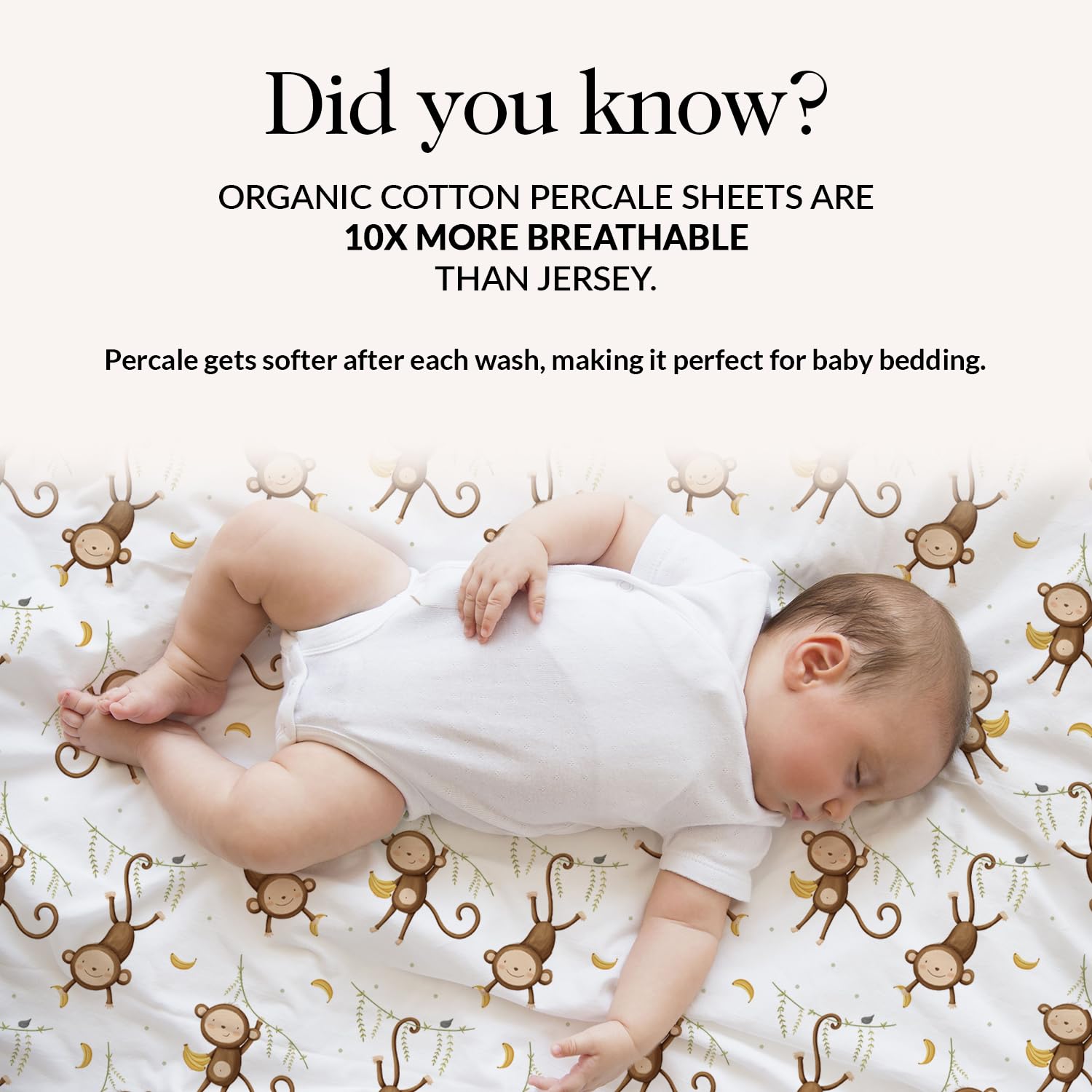 The Linen Company New York GOTS certified label close-up showing safety and purity.