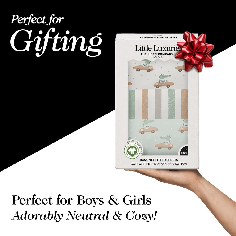 The Linen Company New York nursery-ready three-pack adds value and convenience
