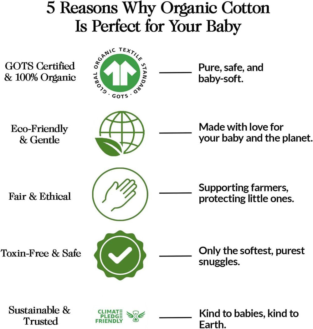 The Linen Company New York gender-neutral design complements any nursery style.