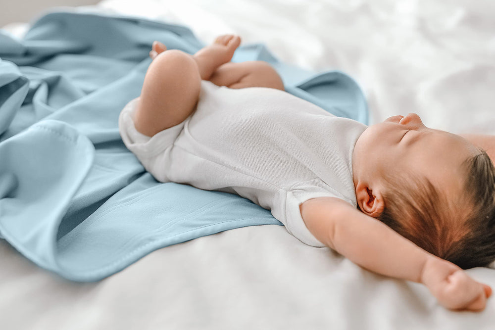 The Ollie Swaddle delicate-bag included protects fabric during washing.