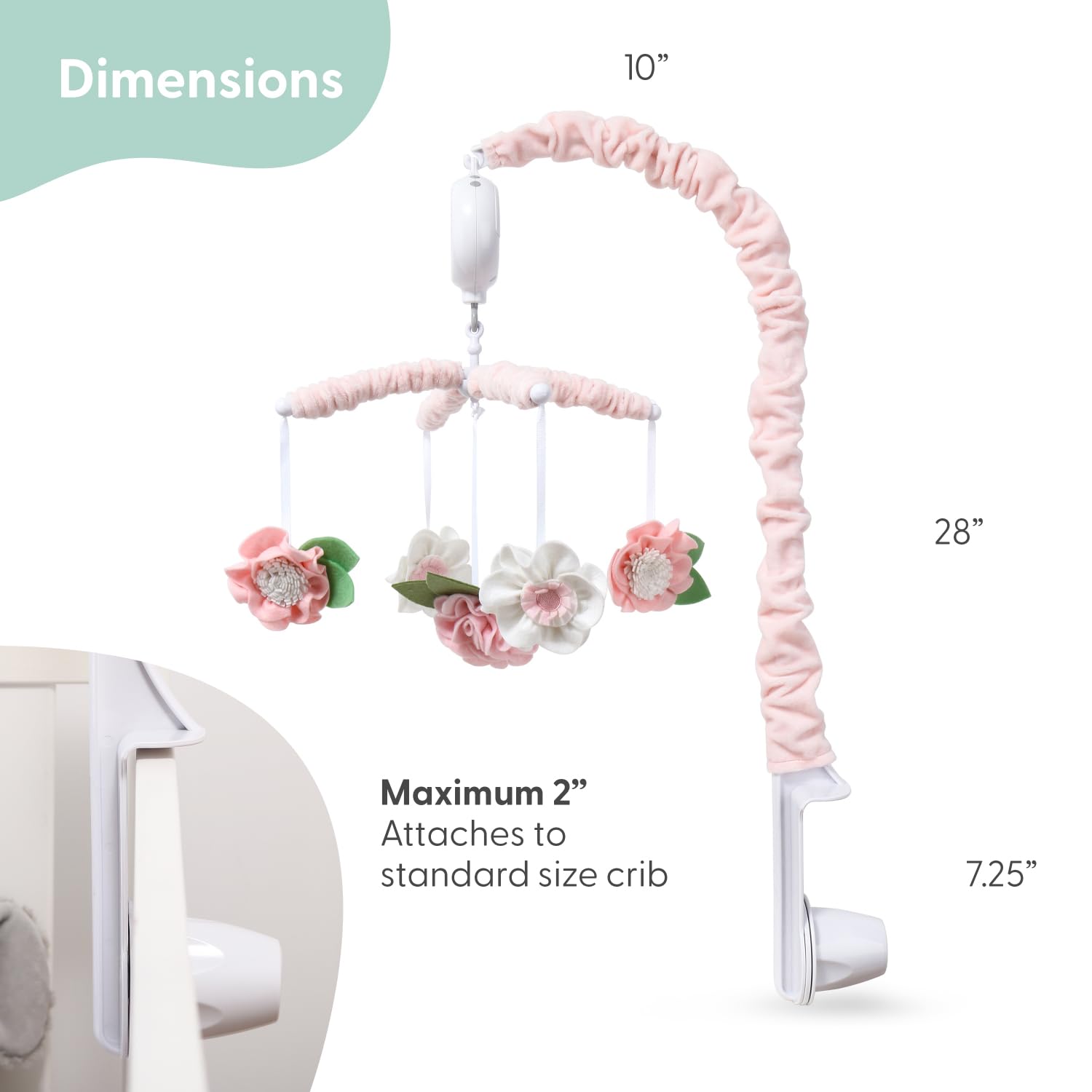 The Peanutshell 12-lullabies feature offers soothing tune variety.