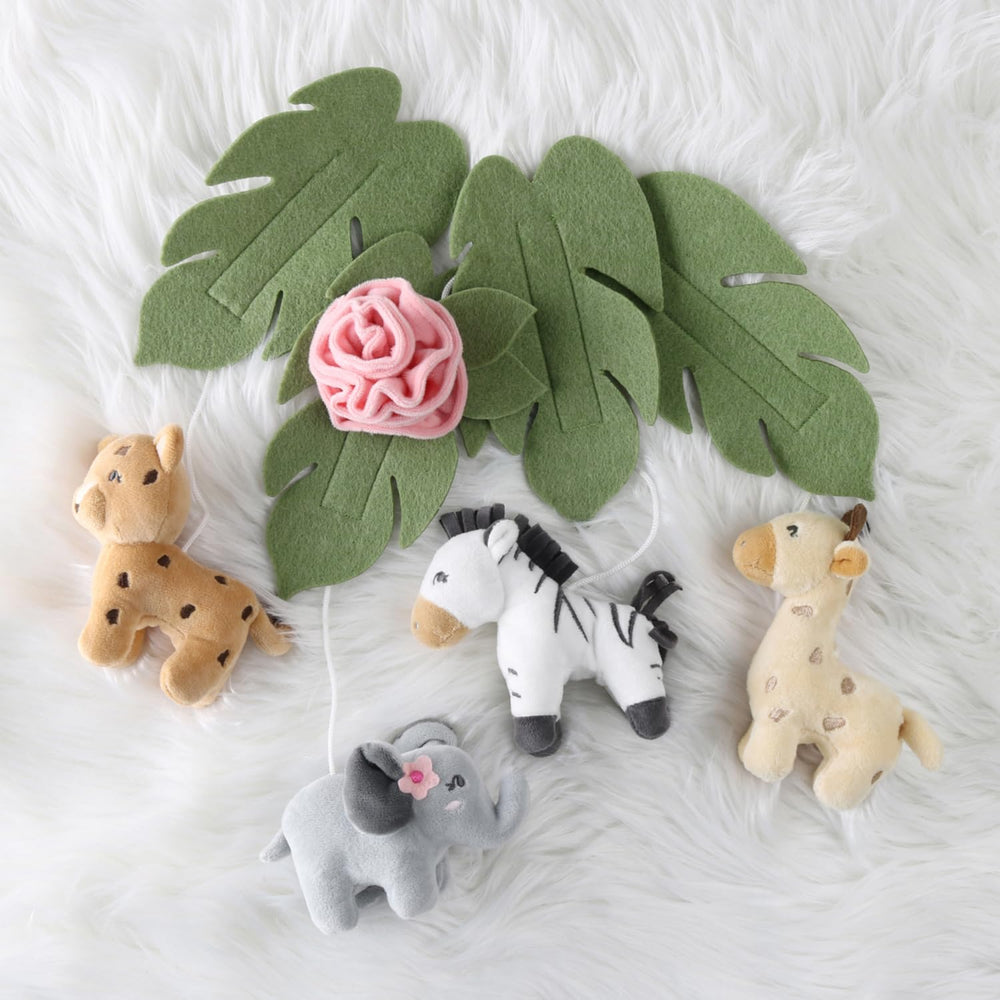The Peanutshell crib mobile as nursery decor that brightens and personalizes the room
