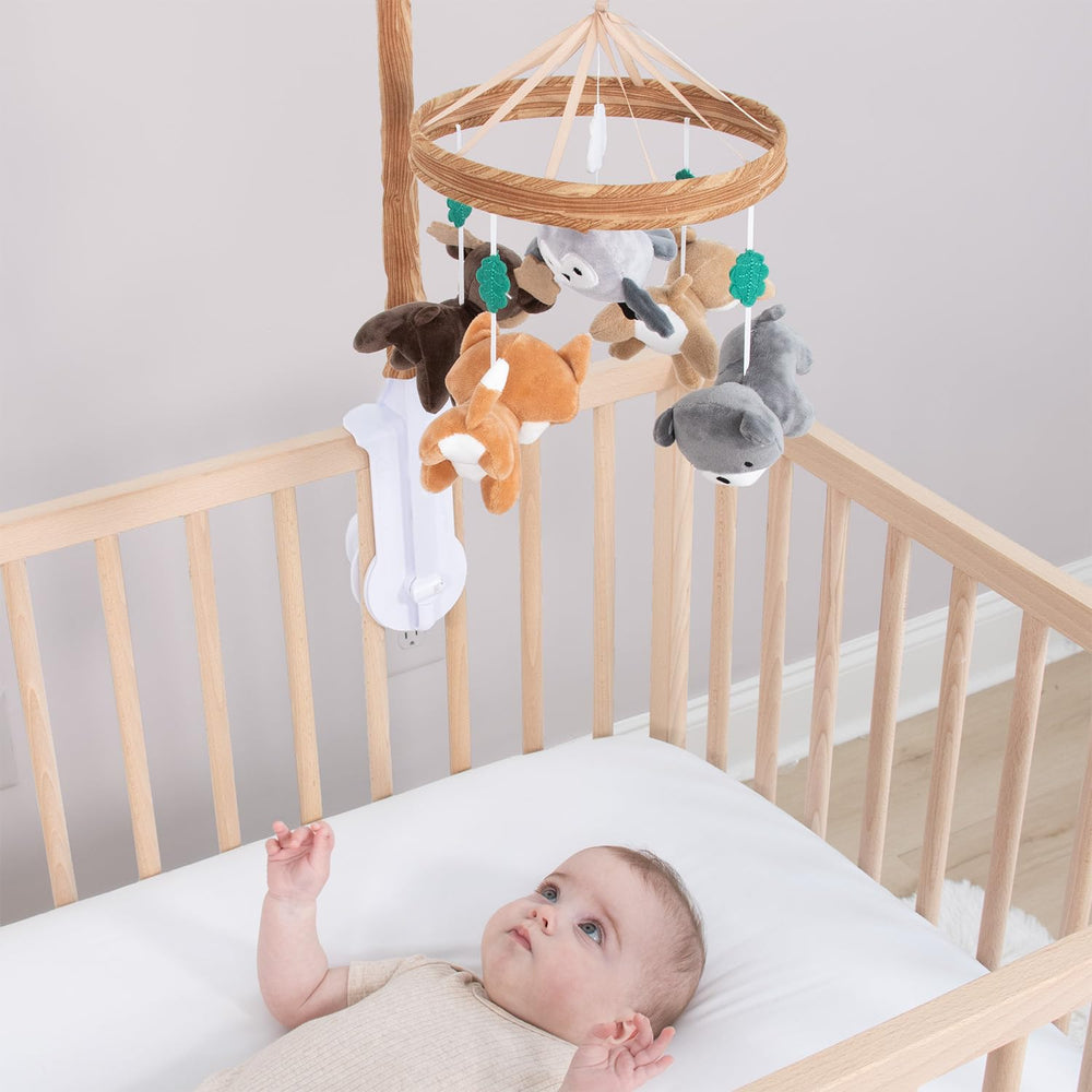 The Peanutshell whimsical tundra nursery decor for standard cribs