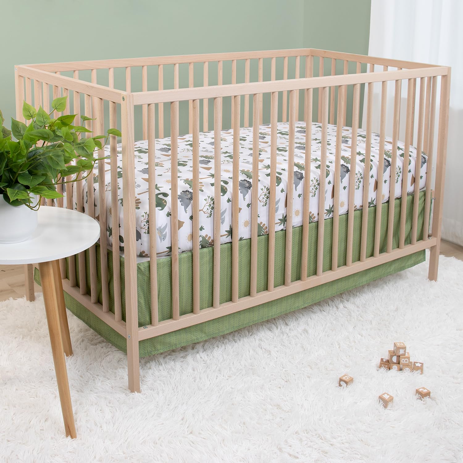The Peanutshell Dinosaur Dreams dinosaur-pattern detail sparks imaginative playtime