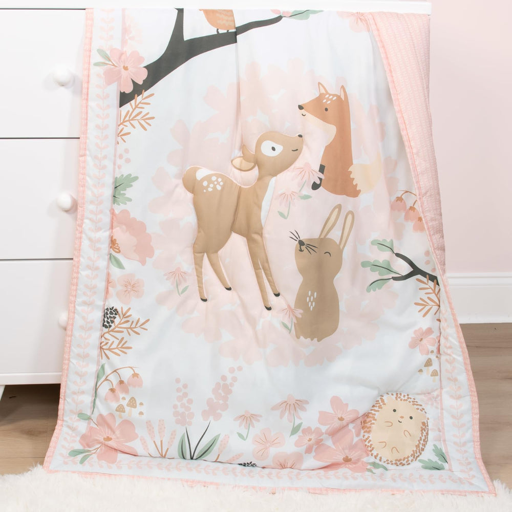 The Peanutshell Fairytale Forest packaging highlights easy care and machine washability.
